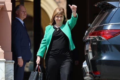 La senadora electa Patricia Bullrich