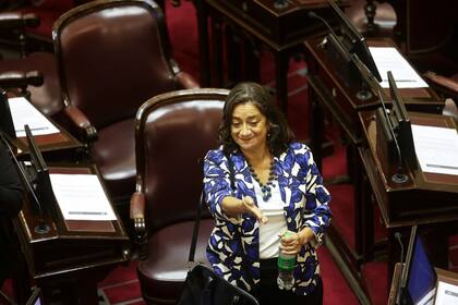 La senadora kirchnerista Lucía Corpacci