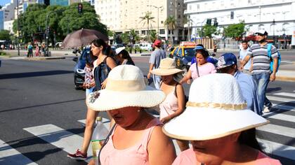 La sensación térmica alcanzó los 40 grados en la Ciudad