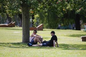 La sensación térmica en la Ciudad alcanza los 40.4°C