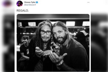 La sentida despedida del músico a su colega (Captura Twitter)