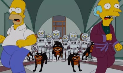 La serie animada anticipó el impacto de la IA en el mercado laboral (Foto: X)