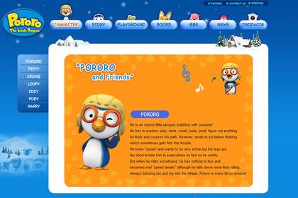 La serie animada Pororo tuvo a animadores norcoreanos involucrados en el desarrollo de las primeras temporadas
