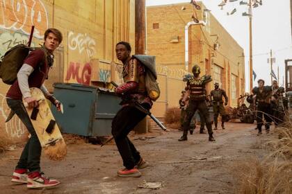 La serie tiene 10 capítulos y muestra una gran construcción de un mundo lejos de la realidad (Captura video)