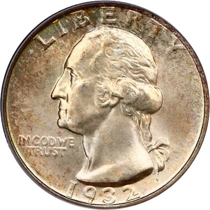 La serie Washington Quarter comenzó a acuñarse en 1932 y rápidamente, debido a su popularidad, se extendió por varios años