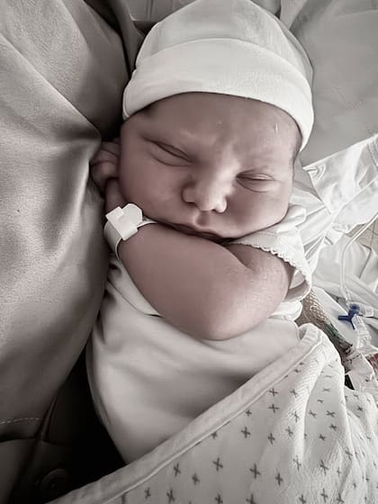 La siesta de Faustino después de tomar la leche