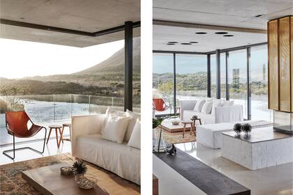 La silla de cuero es el clásico modelo ‘Paulistano’ de Paulo Mendes da Rocha.