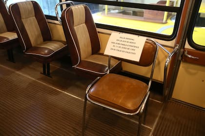 La silla en la que se sentó Juan Pablo II aquel día de junio de 1982.