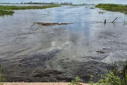 La situación de Bragado, dicen, es alarmante por el caudal de agua