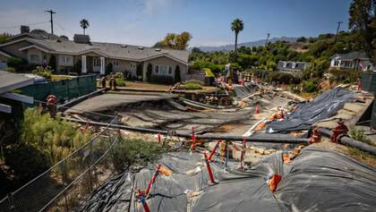 La situación en Rancho Palos Verdes empeoró en los últimos meses por las abundantes e inusuales lluvias de los dos últimos inviernos y primaveras