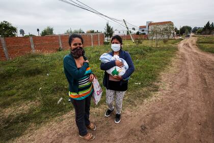 La situación en un barrio de Moreno: el estudio se enfoca en parte en los problemas que aquejan a los sectores vulnerables