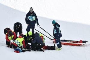La caída de la snowboarder Liu Jiayu que estremeció al halfpipe olímpico