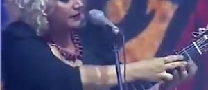 La sobrina de Leonardo Favio criticó a Milei, la abuchearon y le negaron "una chacarera más"