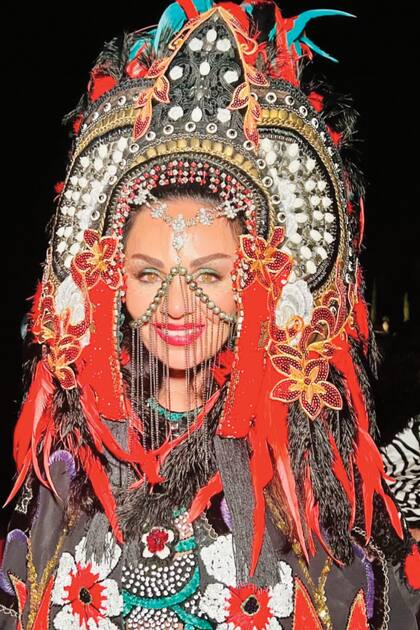 La socialité iraquí Rena Kirdar Sindi fue una de las más llamativas.