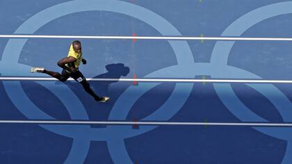 La soledad de Bolt para ganar su prueba