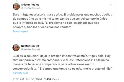 La solución a esto, según mencionó, es la baja en la presión impositiva para los cultivos como el maíz, trigo o soja