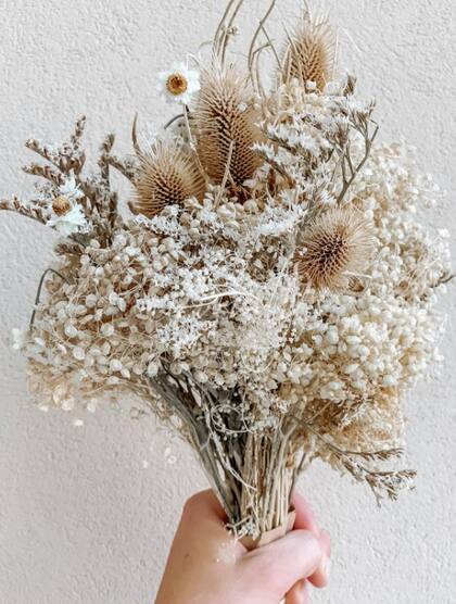 ¿La solución a tener flores todo la semana en casa? ¡Flores secas!