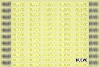 La solución al desafío visual de encontrar la palabra "huevo" en cinco segundos