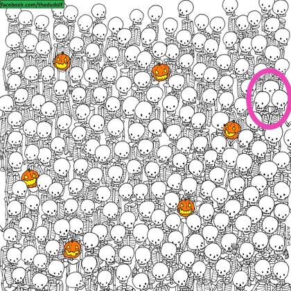 La solución al reto visual: ahí estaba el fantasma