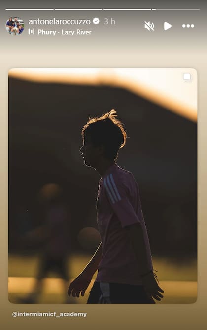 La sombra de Thiago Messi