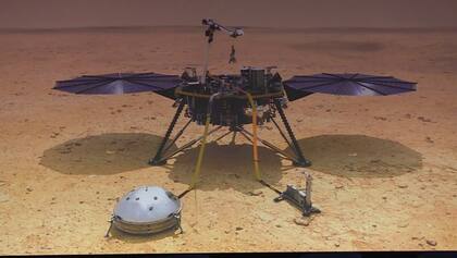 La sonda Insight comenzó a operar en 2018; en 2022, el polvo levantado por las frecuentes tormentas de arena inutilizó sus paneles solares y acabó con su vida operativa