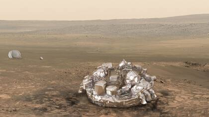 La sonda Schiaparelli ya habría aterrizado en Marte