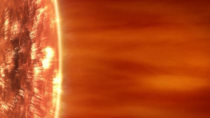 La sonda solar Parker estudia la corona del sol (FOTO: NASA)