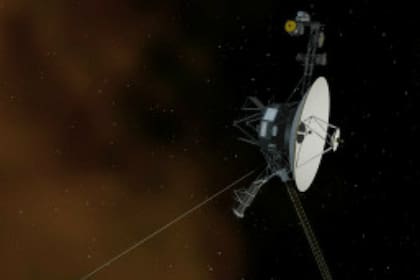 La sonda Voyager, que partió en 1977 cruzó el umbral del Sistema Solar y se adentró en el espacio exterior