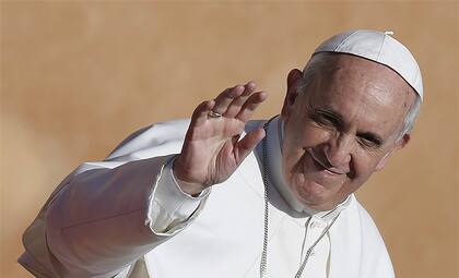 La sonrisa de Bergoglio como Sumo Pontífice es ya una imagen emblemática