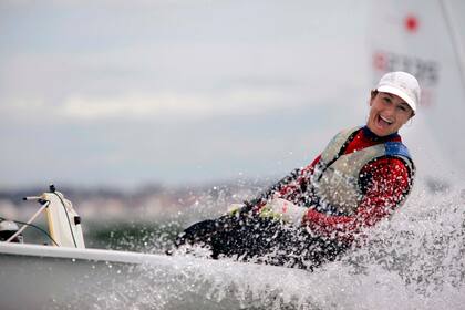 La sonrisa de Carranza Saroli anticipa una medalla dorada en Laser Radial