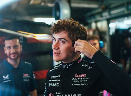La sonrisa de Franco Colapinto después del 13° puesto en Mónaco