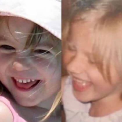 La sonrisa de Madeleine Mccann y la sonrisa de la pequeña Julia, una de las fotos comparativas que subió a su Instagram la joven de 21 años que dice ser la pequeña desaparecida en Portugal en 2007