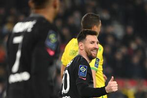 Messi, feliz: dibujó su primer gol(azo) en la liga francesa y PSG ganó