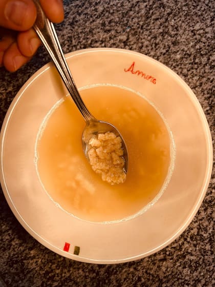 La sopa de Raggio Osteria