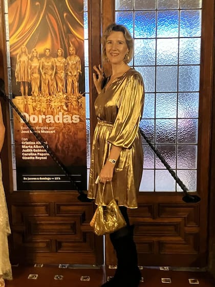 La soprano Sara Fleming en la función de "Doradas"