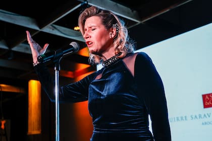 La soprano Sara Fleming interpretó "Por una cabeza"