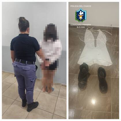 La sospechosa se entregó al mediodía del domingo