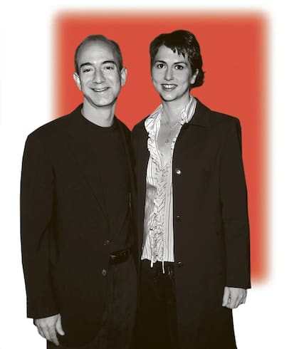 La Sra. Scott con Jeff Bezos, su marido desde 1993 hasta 2019.
