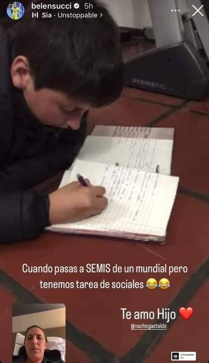 La storie de Belén Succi y su hijo Bautista
Foto: @belensucci