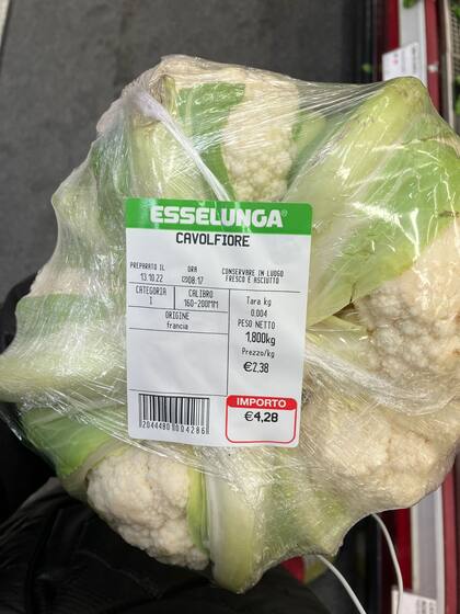 La suba de los alimentos en Italia se redujo, pero hay incertidumbre por la energía.