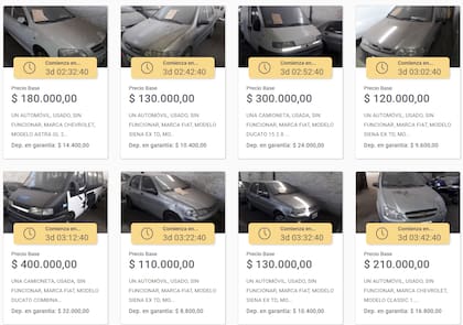 La subasta del próximo 17 de diciembre cerrará su inscripción a las 11 hs de mañana