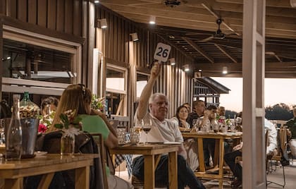 La subasta tuvo lugar en la Bodega Gamboa, en Campana, provincia de Buenos Aires