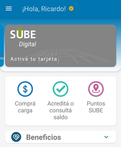 La SUBE Digital es parte de la app SUBE, y se le puede activar una alarma para saber el estado del saldo