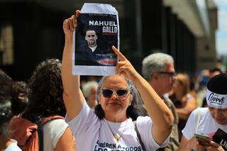 El fuerte reclamo de la suegra de Nahuel Gallo ante la Asamblea chavista: “Su único delito fue ser argentino”