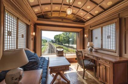 La Suite Deluxe del Cruise Train Seven Stars