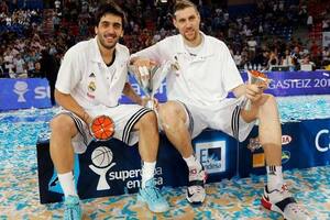 La Supercopa española, junto con Facundo Campazzo, el primer título con Real Madrid