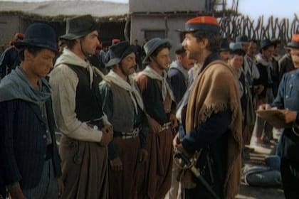 La superproducción de Fox en la Argentina, El camino del gaucho, no escatimó en extras, vestuarios ni escenarios montados para la película
