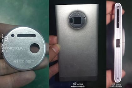 La supuesta carcasa del Nokia EOS que apareció en un sitio chino de noticias de tecnología