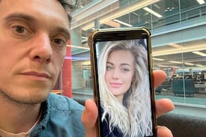 La supuesta mujer que contactó al periodista no era más que una estafa.