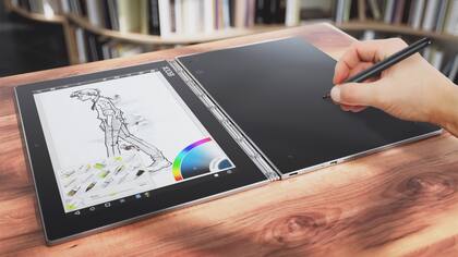 La tableta híbrida Lenovo Book ya está disponible en la Argentina en sus dos versiones, con Android 6 o Windows 10